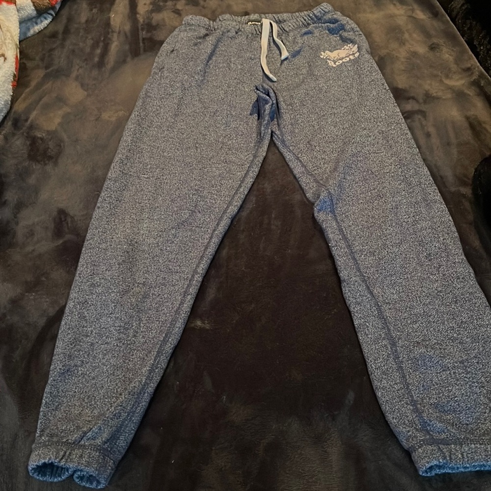 Roots sweatpants blue size XS